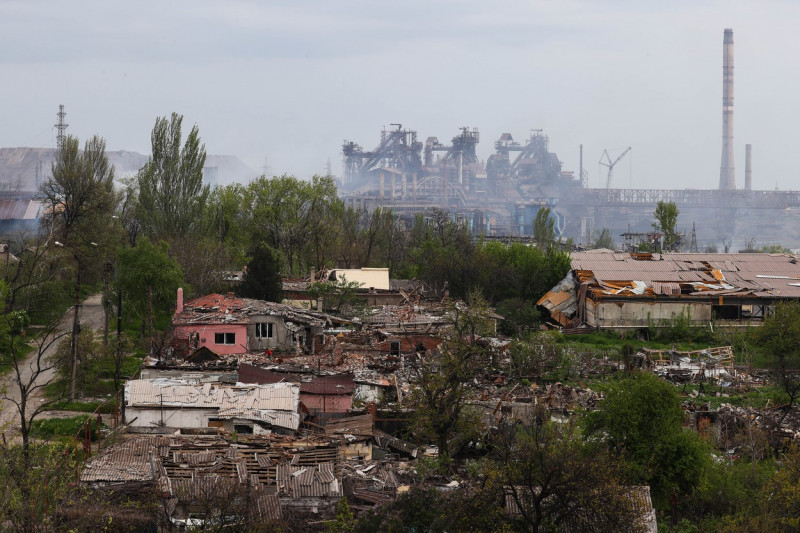 Ukrainian city of Mariupol