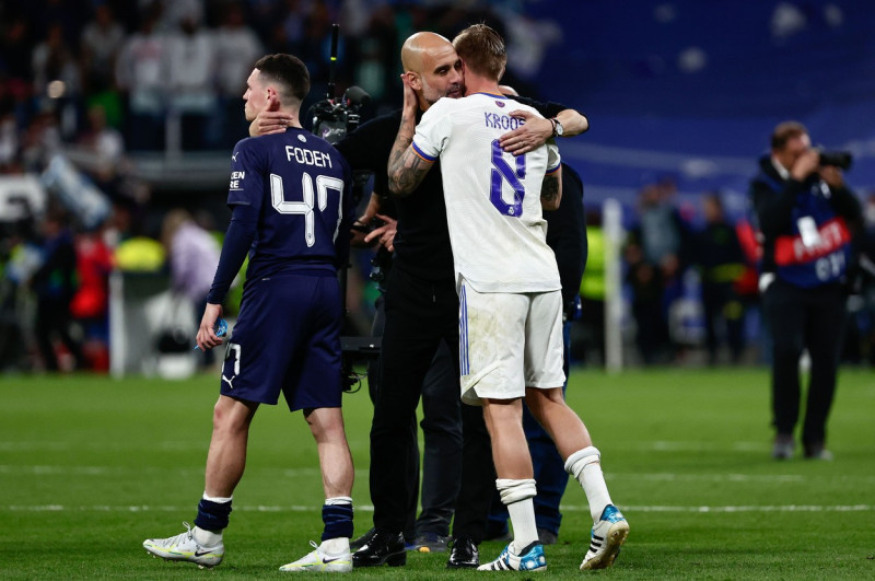 Real Madrid v Manchester City Semi Final Leg Two - UEFA Champions League, Spain - 04 May 2022