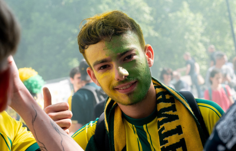 Atmosphere During The Final Of French Soccer Cup - Nantes