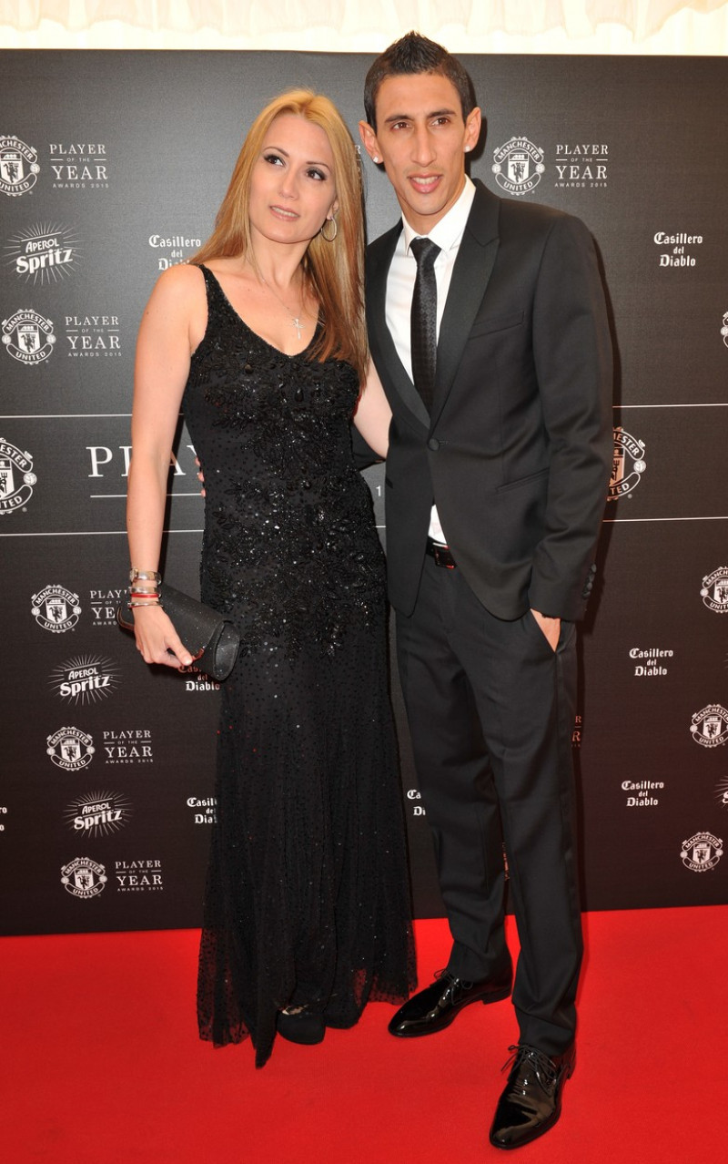 Manchester United Player Of The Year Awards 151571 Angel Di Maria, Jorgelina Cardoso