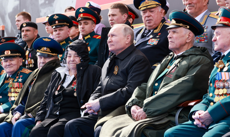 Vladimir Putin, de ”Ziua Victoriei” / Foto: Profimedia
