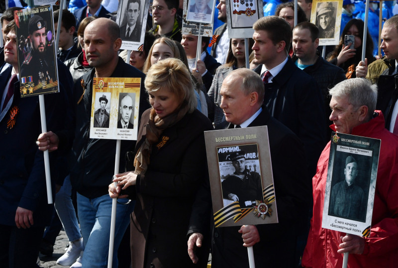 Vladimir Putin, de ”Ziua Victoriei” / Foto: Profimedia