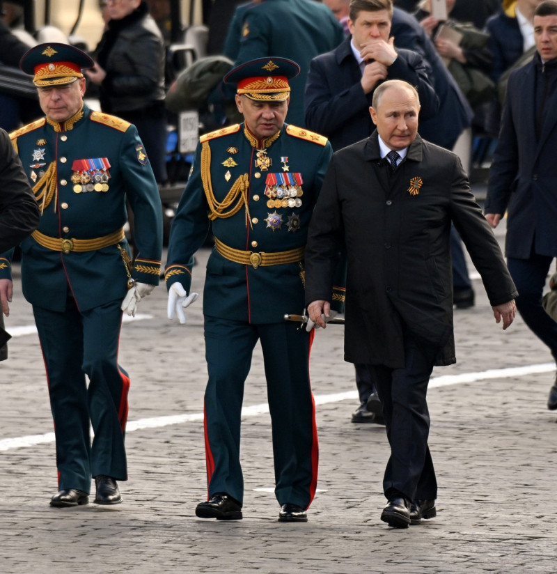 Military parade on Red Square dedicated to the 77th anniversary of the Victory in the Great Patriotic War.