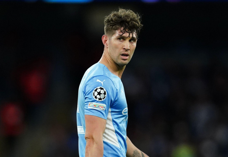 Manchester City's John Stones is subbed during the UEFA Champions League Semi Final, First Leg, at the Etihad Stadium, Manchester. Picture date: Tuesday April 26, 2022.