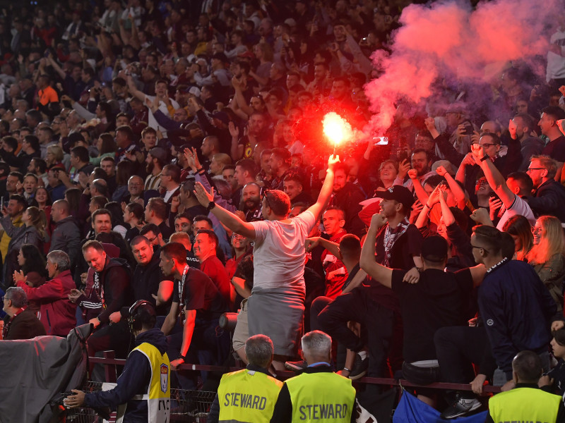 FOTBAL:CFR CLUJ-UNIVERSITATEA CRAIOVA, PLAY OFF LIGA 1 CASA PARIURILOR (15.05.2022)