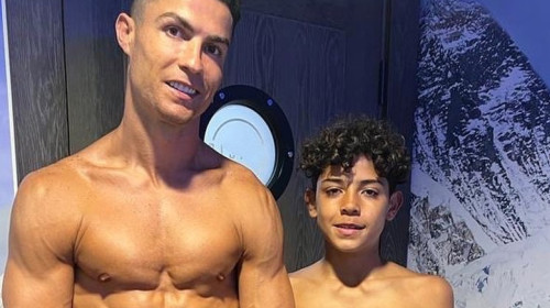 Reacția lui Cristiano Ronaldo, după ce fiul său a debutat la naționala Portugaliei