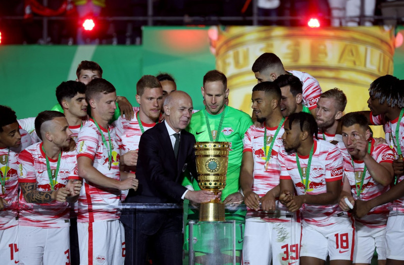 RB Leipzig a sărbătorit cucerirea Cupei Germaniei (17)