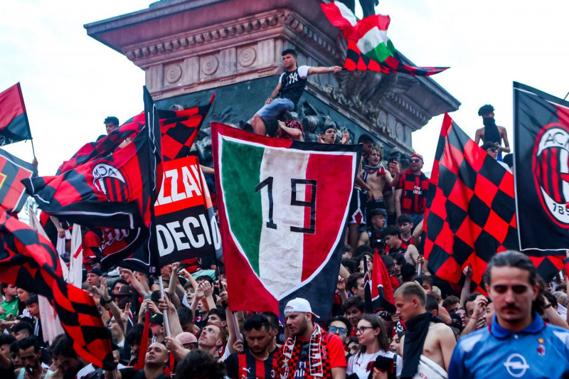 Milan Scudetto Celebrations, Italy - 22 May 2022