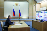 Russia's President Putin holds meeting on transport development issues
