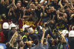 Jose Mourinho, după câștigarea Conference League / Foto: Profimedia