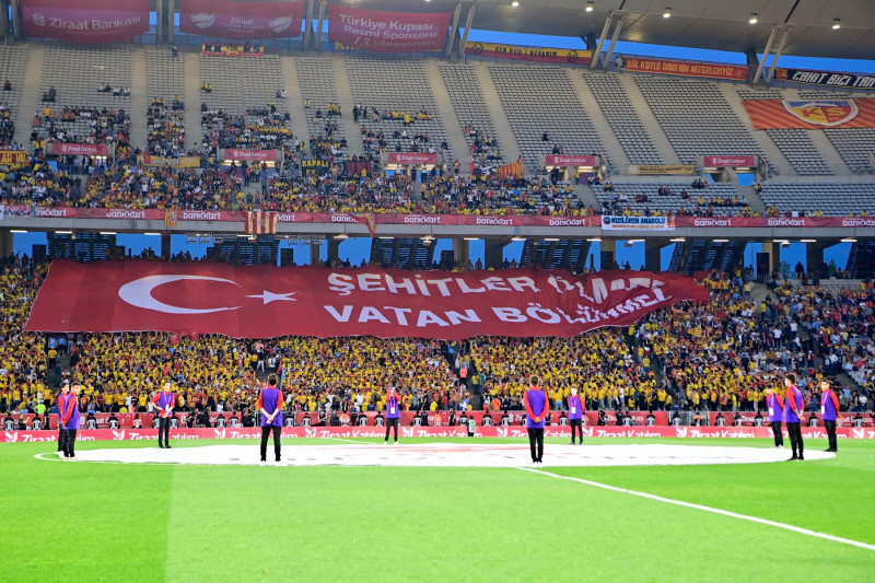 Ziraat Turkish Cup final match between Yukatel Kayserispor and Sivasspor at Ataturk Olympic Stadium in Istanbul, Turkey on May 28, 2022.