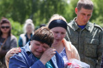 Funeral for LPR and DPR servicemen in Debaltseve