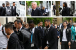 Jucătorii lui Real Madrid, la Paris, înaintea finalei UEFA Champions League 2022 cu Liverpool / Foto: Profimedia