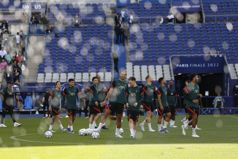 Liverpool FC training Before UEFA Champions League Final in Paris, France - 27 May 2022