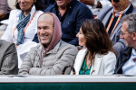 Les célébrités en tribune lors des internationaux de France Roland Garros ŕ Paris