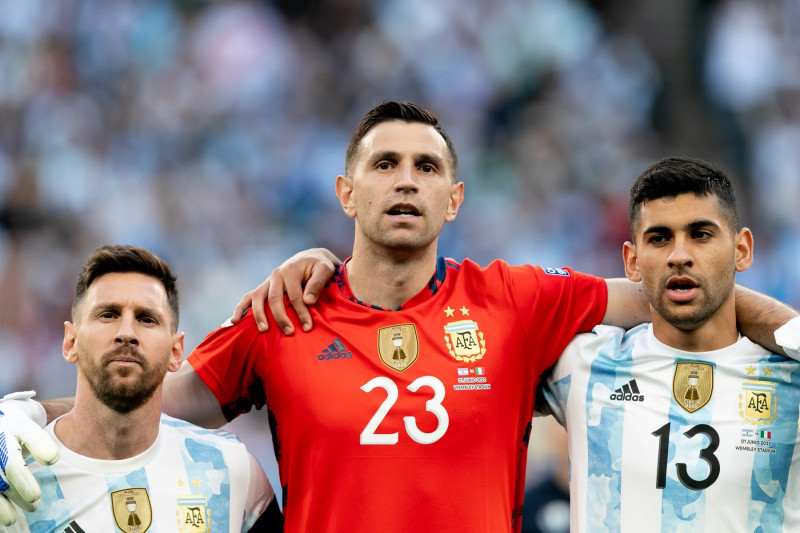 Italy v Argentina, UK - 01 Jun 2022