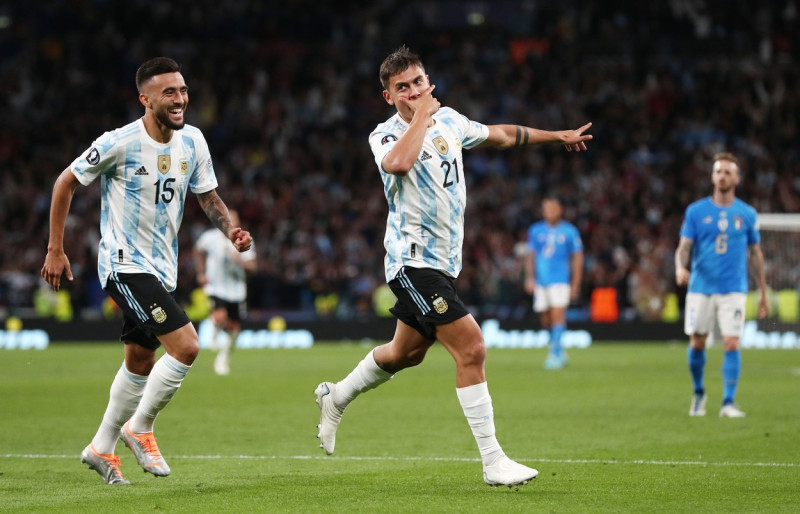 Argentina v Italy, UEFA Finalissima 2022, Football, Wembley Stadium, London, UK - 01 Jun 2022