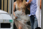 Shakira Is Seen On A Video Set In Miami
