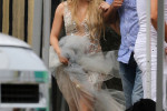 Shakira Is Seen On A Video Set In Miami