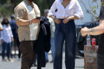 *EXCLUSIVE* JLo visits Ben Affleck on the First Day of shooting new Nike movie about co-founder Phil Knight