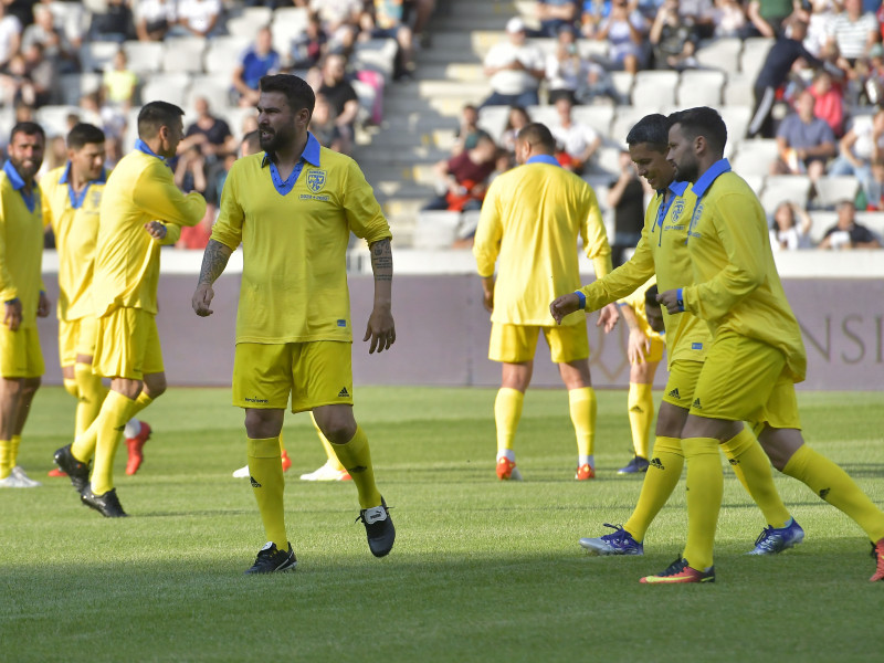 FOTBAL:TEAM ROMANIA-WORLD STARS, MECI RETRAGERE ADRIAN MUTU (12.06.2022)