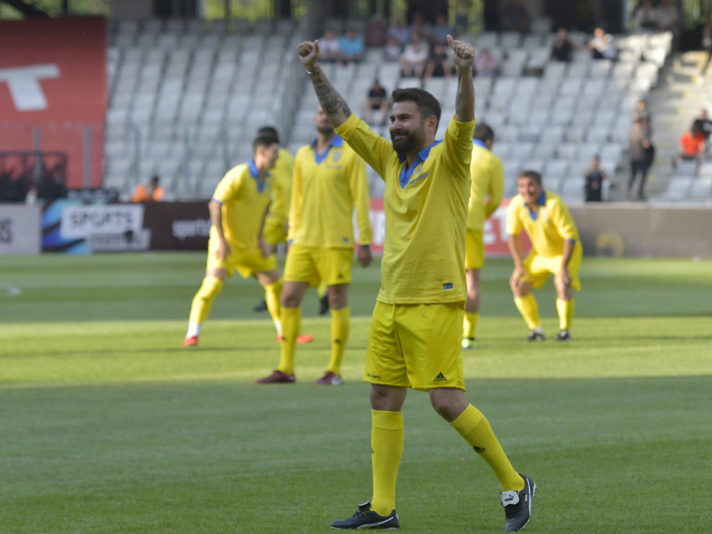 FOTBAL:TEAM ROMANIA-WORLD STARS, MECI RETRAGERE ADRIAN MUTU (12.06.2022)