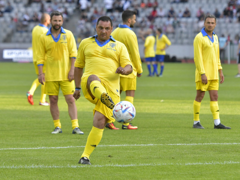 FOTBAL:TEAM ROMANIA-WORLD STARS, MECI RETRAGERE ADRIAN MUTU (12.06.2022)