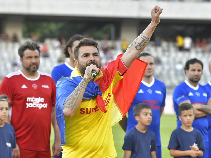 FOTBAL:TEAM ROMANIA-WORLD STARS, MECI RETRAGERE ADRIAN MUTU (12.06.2022)