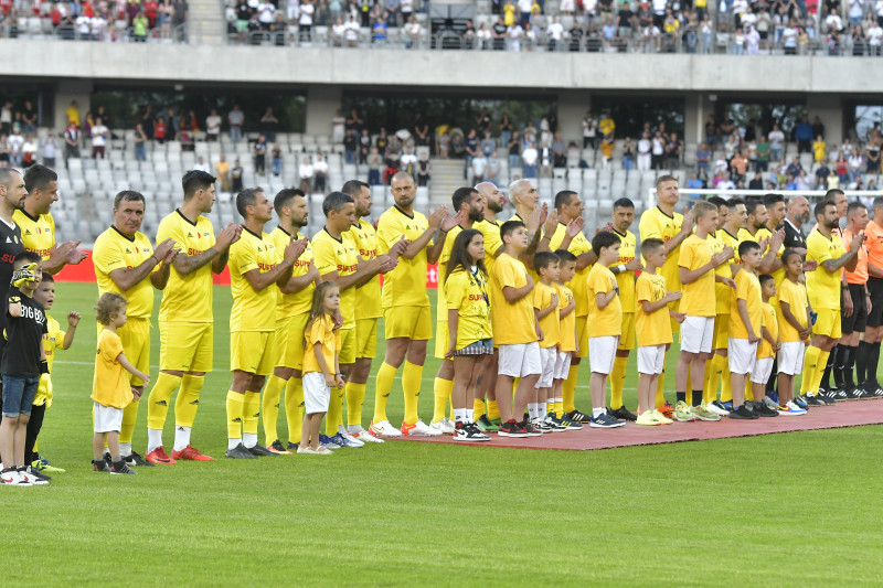 FOTBAL:TEAM ROMANIA-WORLD STARS, MECI RETRAGERE ADRIAN MUTU (12.06.2022)