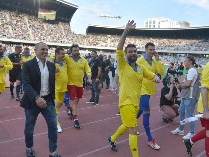 FOTBAL:TEAM ROMANIA-WORLD STARS, MECI RETRAGERE ADRIAN MUTU (12.06.2022)