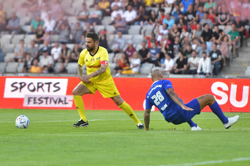 FOTBAL:TEAM ROMANIA-WORLD STARS, MECI RETRAGERE ADRIAN MUTU (12.06.2022)