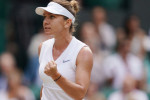Wimbledon Tennis / Simona Halep / ladies' singles semi-final