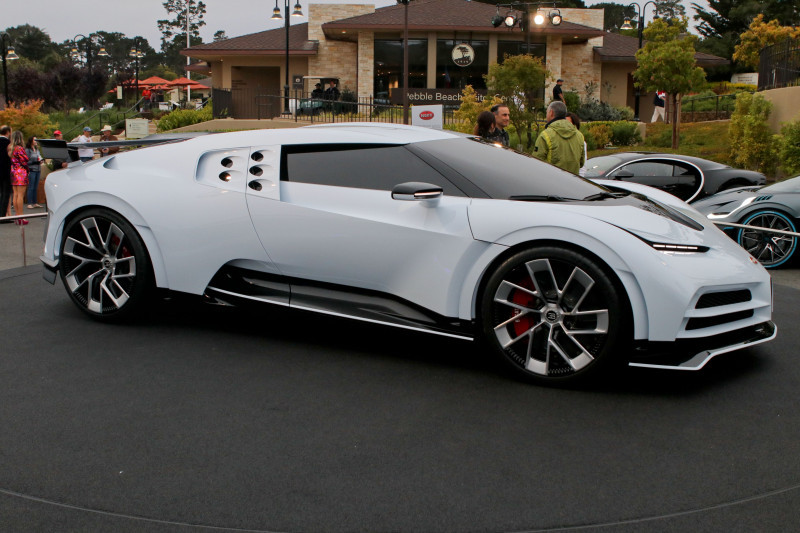 New $9 Mil Bugatti Centodieci introduced &amp; sold out at Pebble Beach Concours