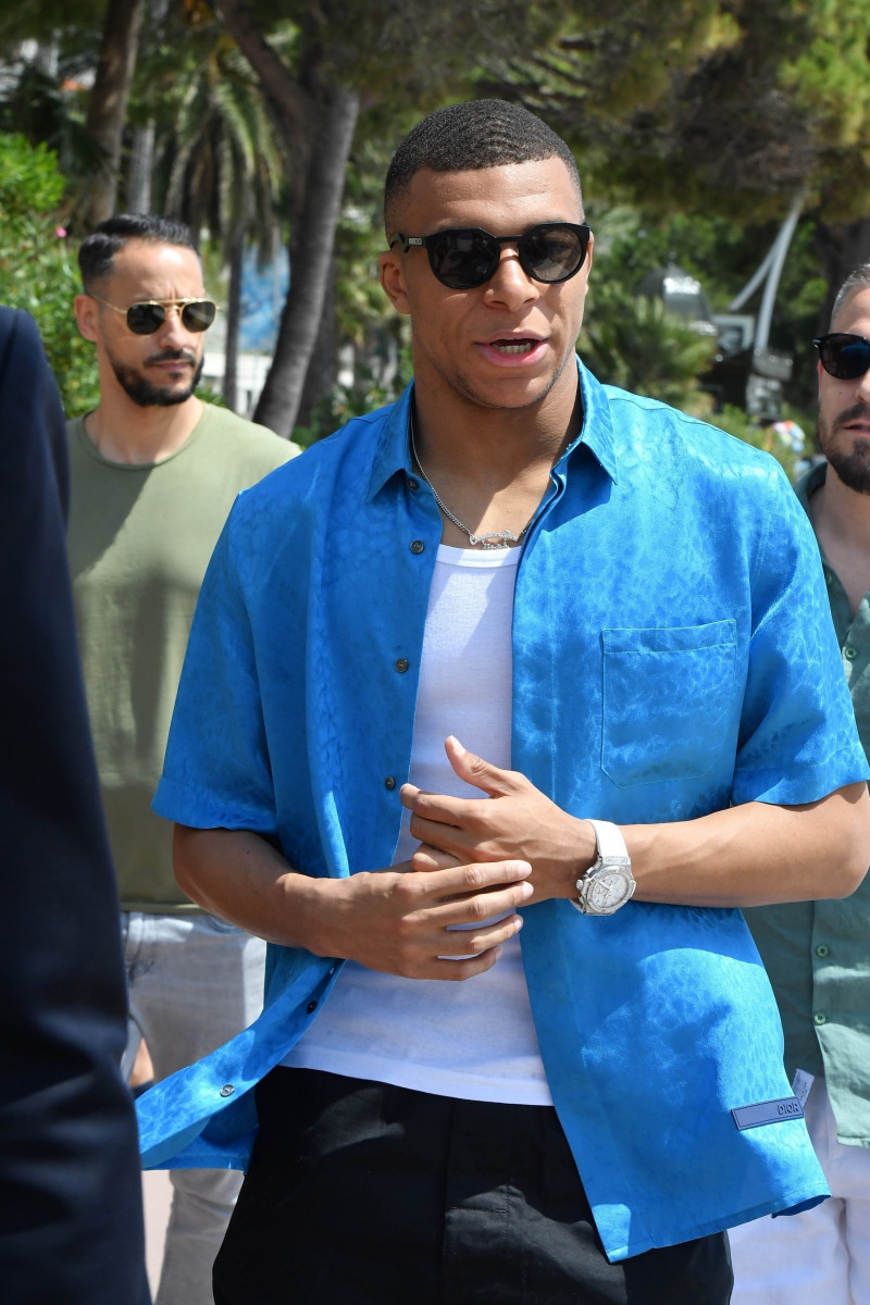 Kylian Mbappè at the 75th Annual Cannes Film Festival 2022
