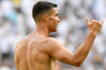 Cristiano Ronaldo during the Serie A match between Juventus and Sassuolo