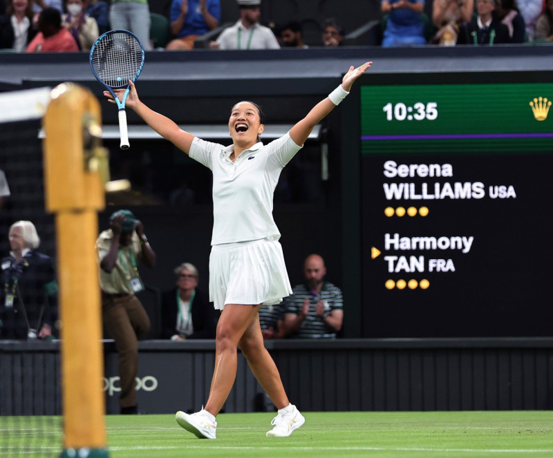 Tennis / Wimbledon / Serena Williams vs Tan