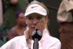 Katie Boulter / Foto: Captură Twitter@Wimbledon