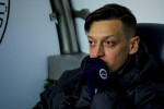 ISTANBOEL, TURKEY - MARCH 6: Mesut Ozil of Fenerbahce SK prior to the Turkish Sper Lig match between Fenerbahe SK and Trabzonspor at kr Saracolustadion on March 6, 2022 in Istanboel, Turkey (Photo by /Orange Pictures)