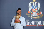 Novak Djokovic welcoming ceremony in Belgrade