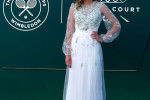 Elena Rybakina at the Wimbledon Ball on day fourteen of the 2022 Wimbledon Championships at the All England Lawn Tennis and Croquet Club, Wimbledon. Picture date: Sunday July 10, 2022.