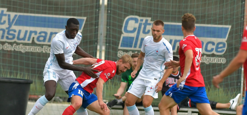 Joyskim Dawa, în amicalul FCSB - FC Sfântul Gheorghe / Foto: Sport Pictures