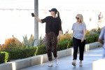 *EXCLUSIVE* New mom Maria Sharapova gets some fresh air in Manhattan Beach