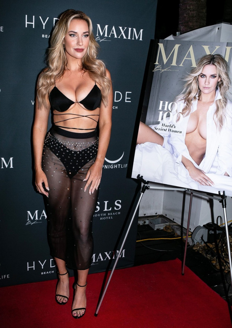 Paige Spiranac, la Gala Maxim / Foto: Profimedia