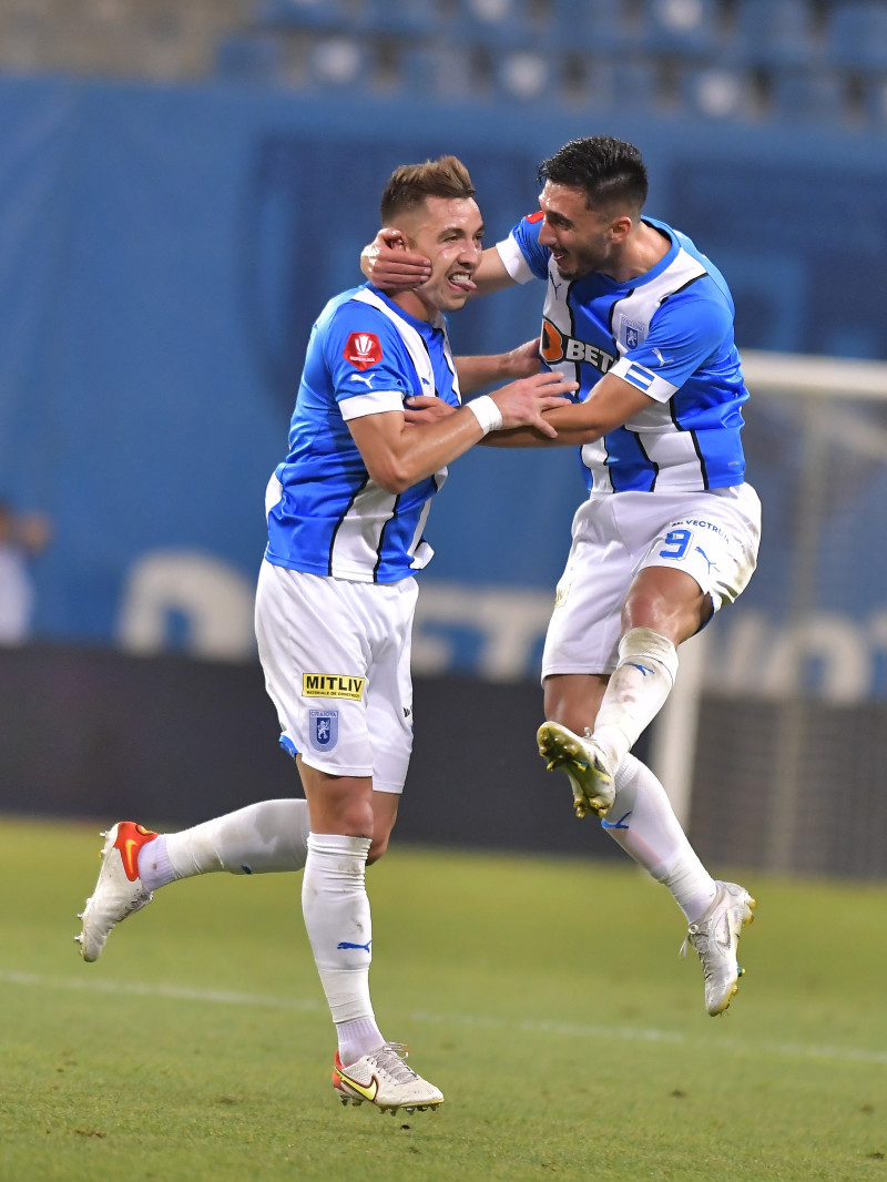 FOTBAL:UNIVERSITATEA CRAIOVA-FK VLLAZNIA, UEFA EUROPA CONFERENCE LEAGUE (28.07.2022)