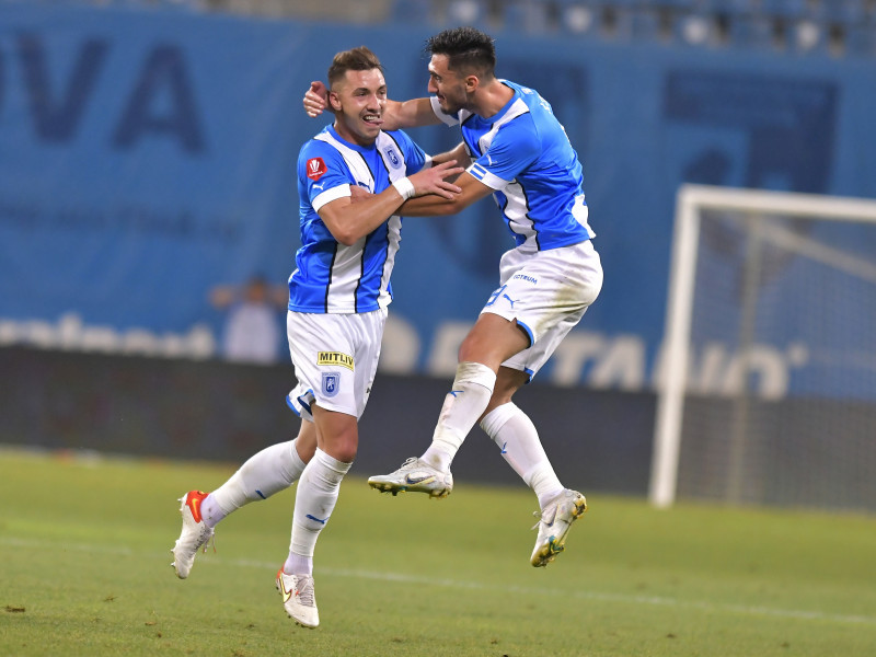 FOTBAL:UNIVERSITATEA CRAIOVA-FK VLLAZNIA, UEFA EUROPA CONFERENCE LEAGUE (28.07.2022)