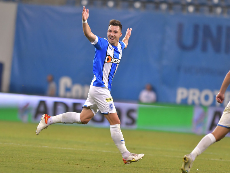 FOTBAL:UNIVERSITATEA CRAIOVA-FK VLLAZNIA, UEFA EUROPA CONFERENCE LEAGUE (28.07.2022)