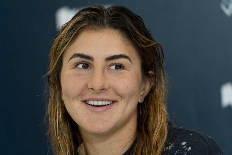 BIANCA ANDREESCU at National Bank Open in Toronto Canada.