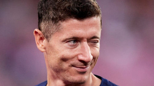 ADIO, Barcelona! Au bătut palma cu Robert Lewandowski