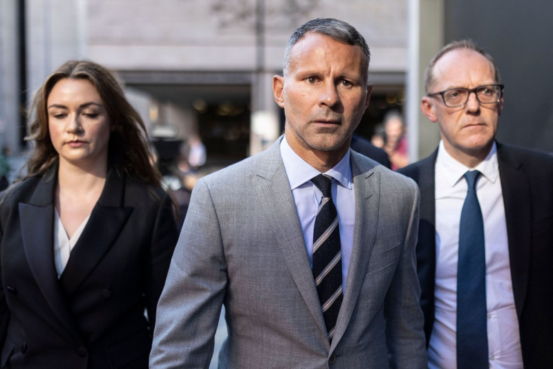 Ryan Giggs court case, Manchester Crown Court, Courts of Justice, Manchester, UK - 09 Aug 2022