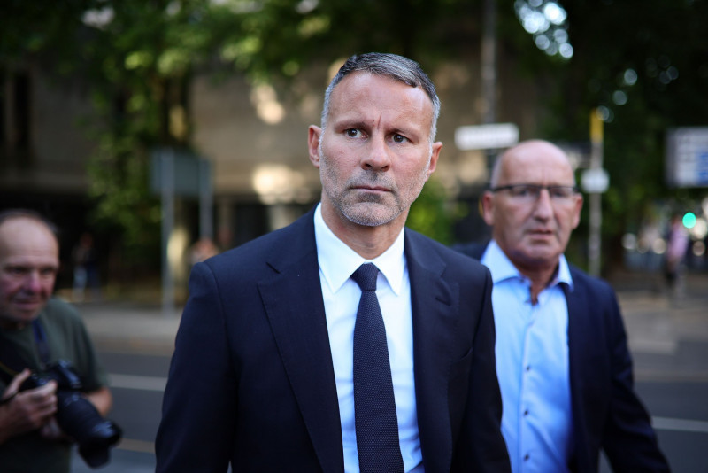 Ryan Giggs court case, Manchester Crown Court, Courts of Justice, Manchester, UK - 10 Aug 2022